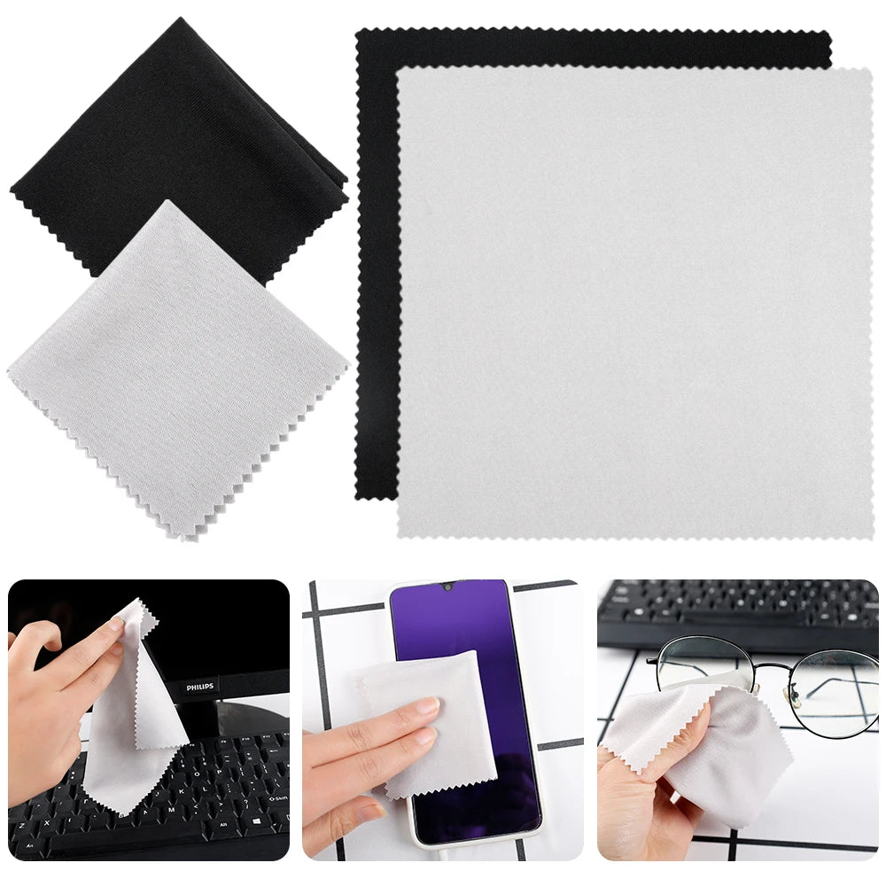 Microfiber Cleaning Cloths – Lint-Free Streak-Free Multipurpose Cloths