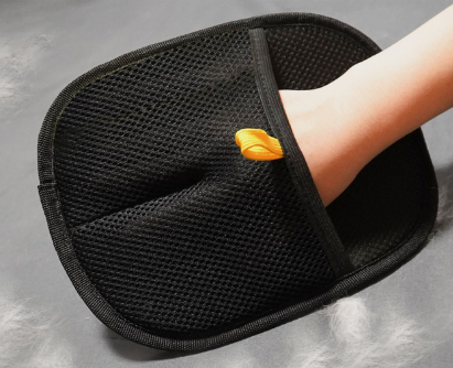 Pet Hair Remover Glove – Reusable Fur Lint Removal Mitt for Dogs & Cats