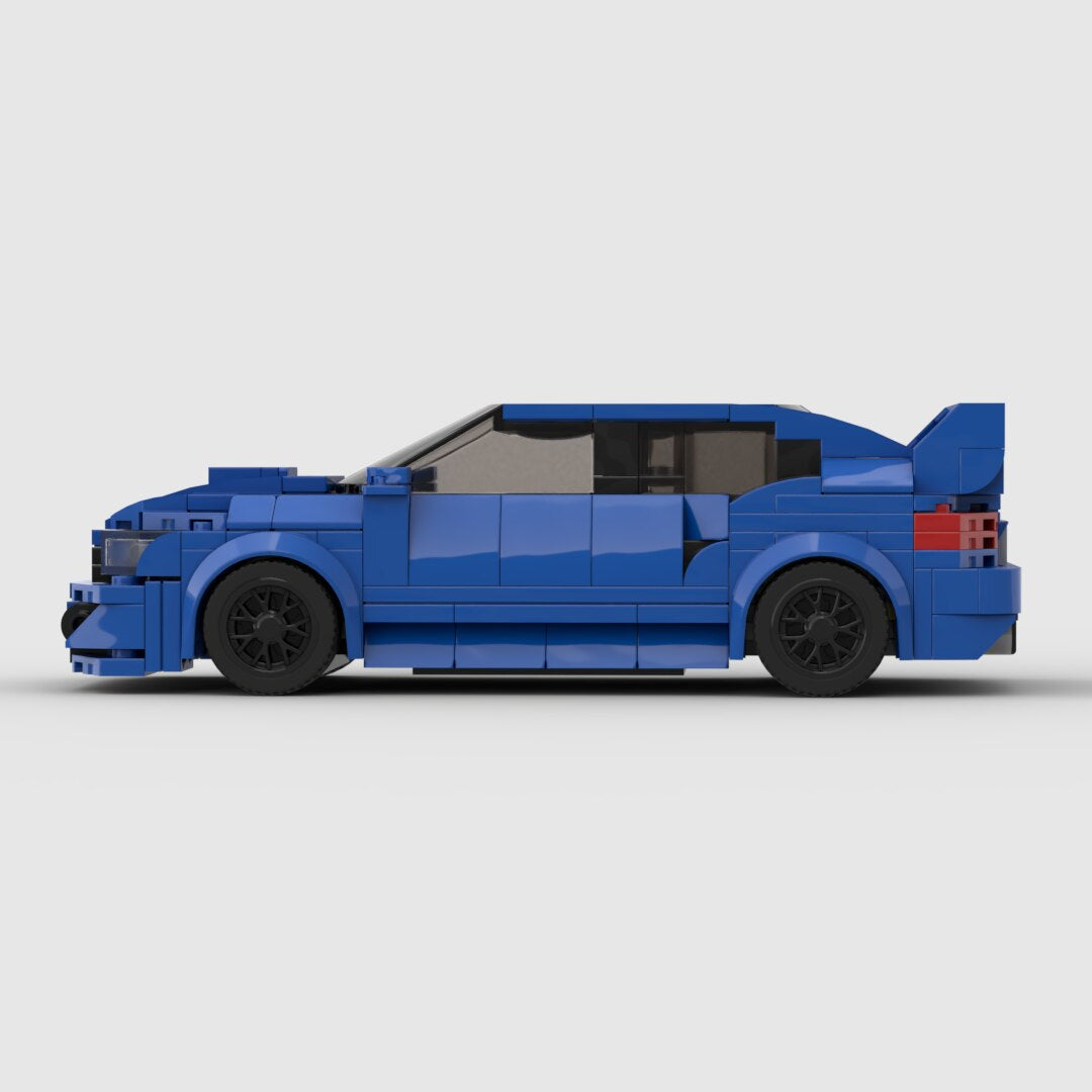 Subaru WRX STI Die-Cast Model Car – 1:36 Scale Blue Collectible Toy