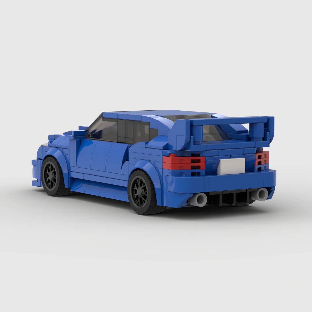 Subaru WRX STI Die-Cast Model Car – 1:36 Scale Blue Collectible Toy