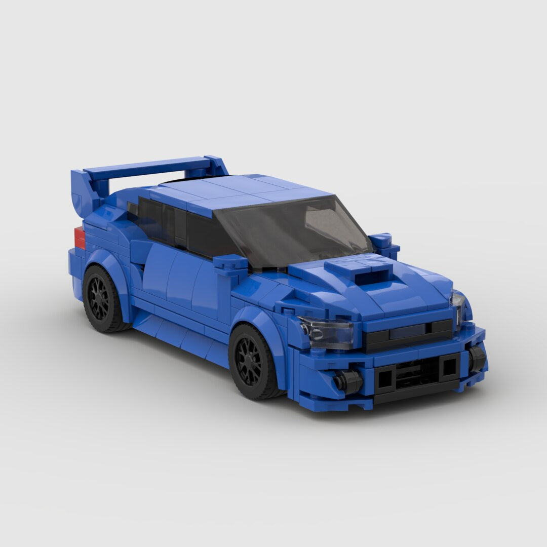 Subaru WRX STI Die-Cast Model Car – 1:36 Scale Blue Collectible Toy